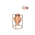 Ideas 4 seasons bloemenvaas breeze amber ø8,5xh11cm