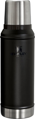 Stanley classic legendary thermosfles 750 ml - houdt 20 uur warm of koud - lekvrij - vaatwasserbestendig - bpa-vrij - voor koffie, thee en meer - roestvrijstalen thermoskan - black 2.0