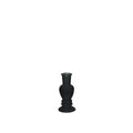 Ideas 4 seasons kandelaar vaas venice velvet zwart ø5cm