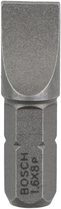 Bosch - bit extra-hard s 1,6x8,0, 25 mm