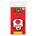 Super mario toad pvc sleutelhanger
