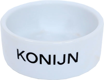 Kaninchen Esche Schüssel Stein weiß weiß