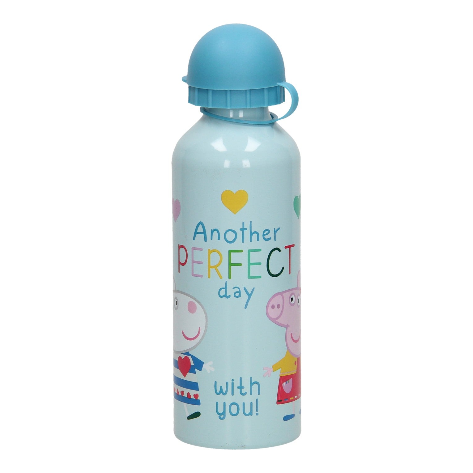 Peppa Pig Trinkflasche aus Aluminium mit Lizenz für Kinder