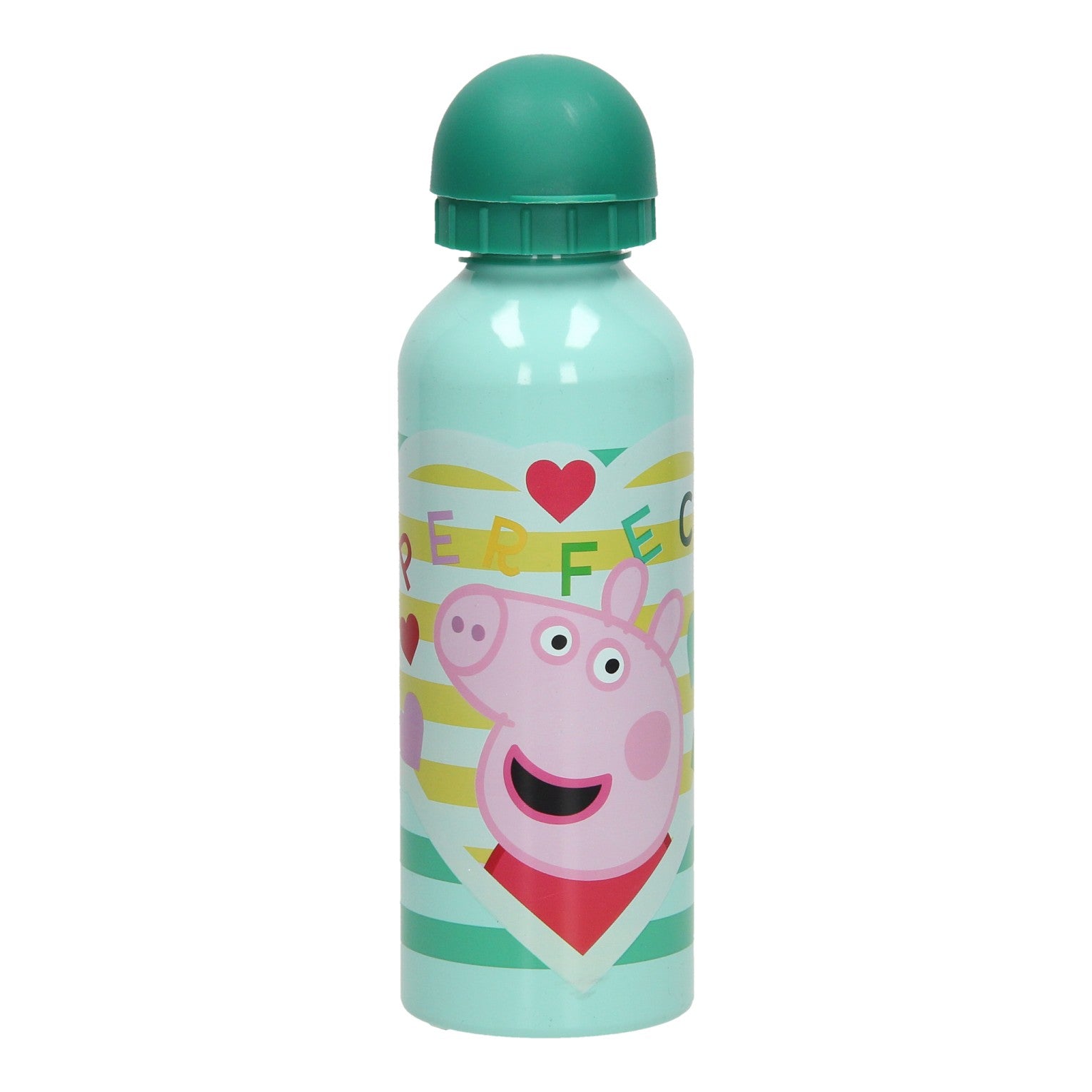 Peppa Pig Trinkflasche aus Aluminium mit Lizenz für Kinder