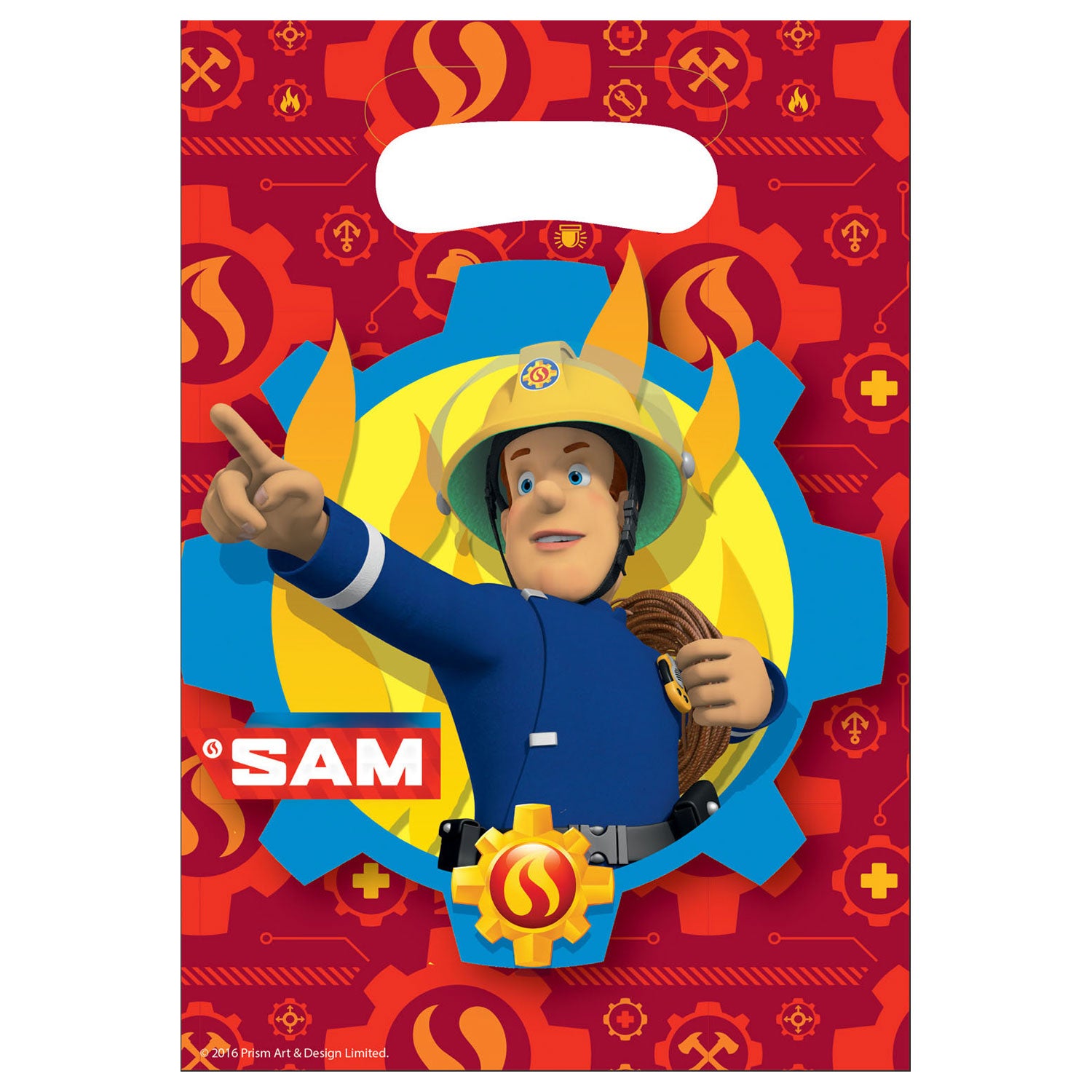 Feuerwehrmann Sam Handout Bags, 8 Stk.