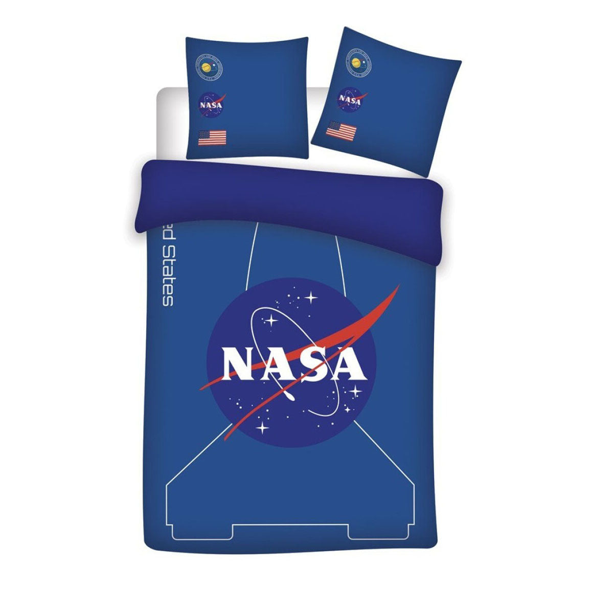 Kinderbettdecke NASA Raumfahrt, 140x200 cm