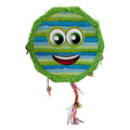Grünes Pinata-Smiley-Gesicht