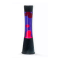 Itotal Lavalampe Schwarz Lila Rosa, 40 cm