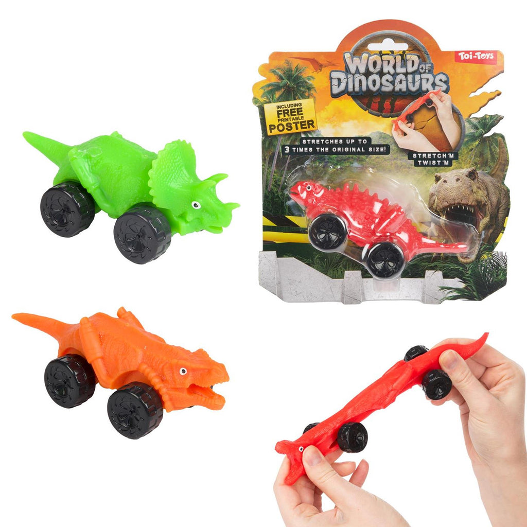 Toi-toys world of dinosaurs kneeddino auto morph