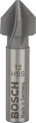 Bosch - conische verzinkboor hss met 5 boorplaatjes, din 335 12,0 mm, m6, 40 mm, 8 mm