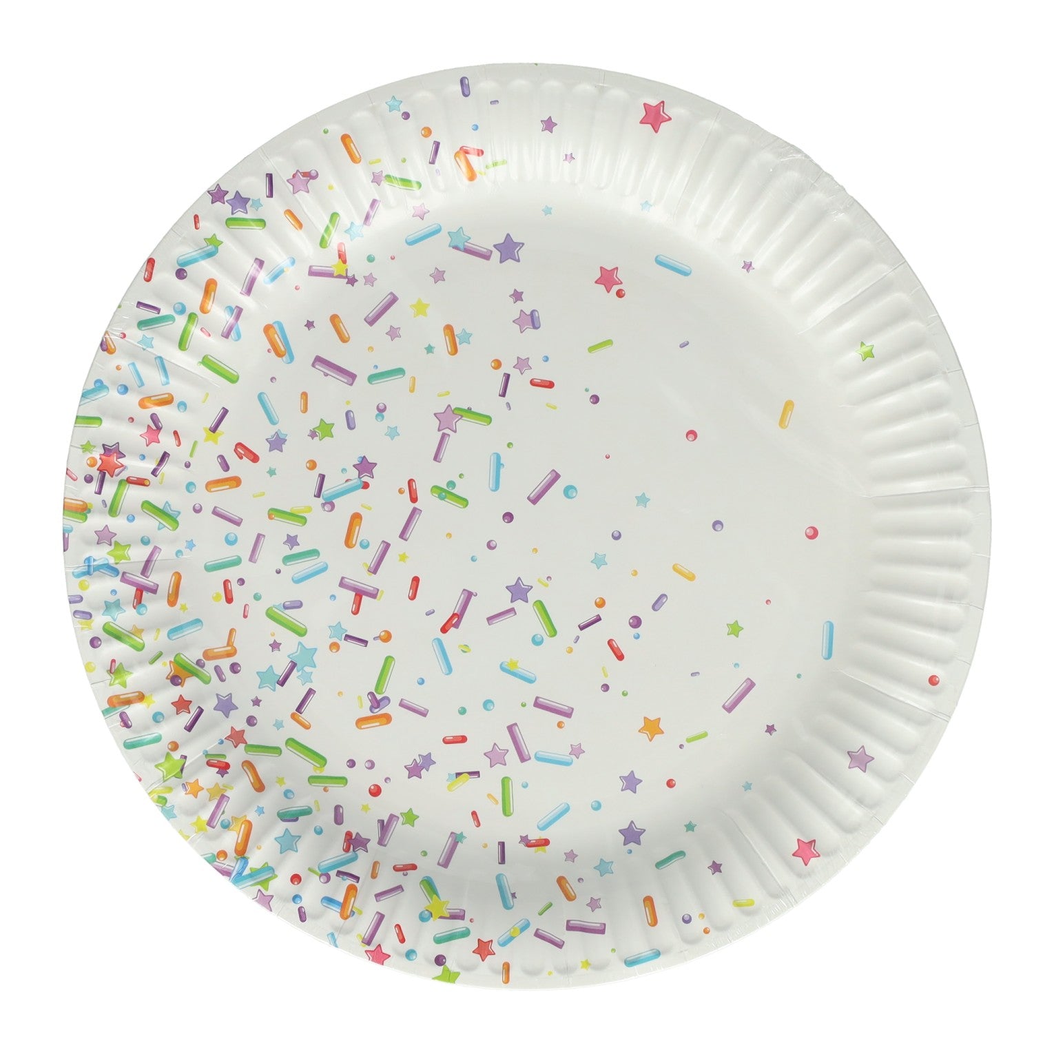 Pappteller für Partys, 23 cm, 10 Stück.
