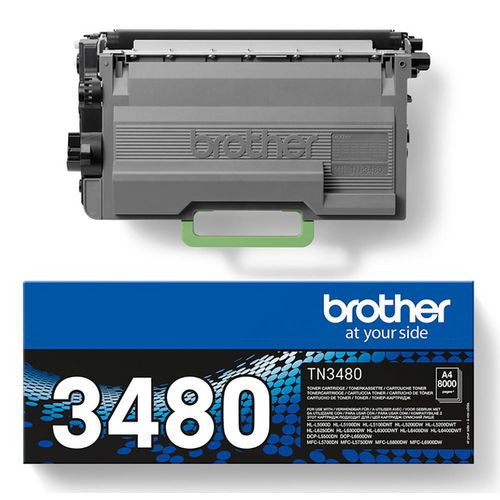 Tonercartridge brother tn3480 zwart