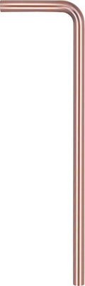 Differnz vloerbuis rood koper â€“ duurzaam roestvij staal â€“ ã˜ 32 mm â€“ 750 x 220 mm