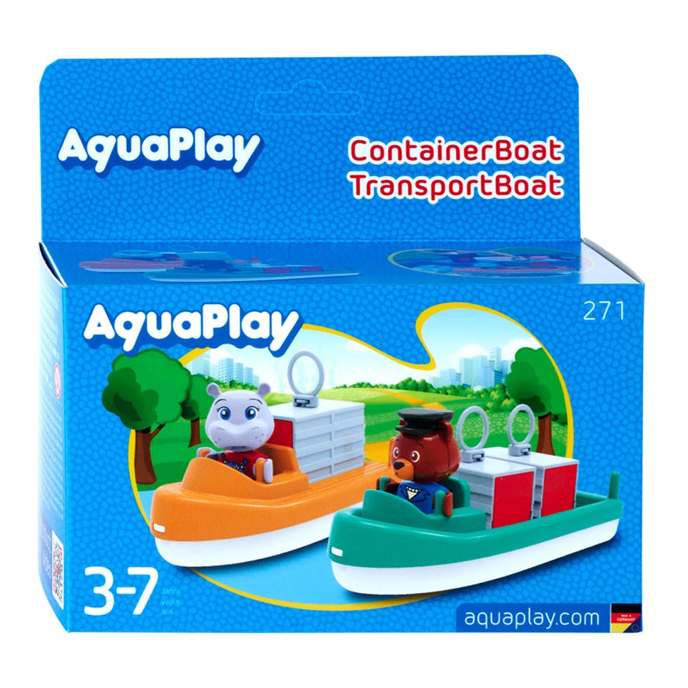 Aquaplay 271 - Lastboote, 2 Stück.