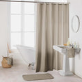 Wicotex douchegordijn uni 180x200cm taupe