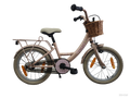 Bikefun Kinderfahrrad Girly 16 Zoll – mit Lenker und Bremsen – Pink
