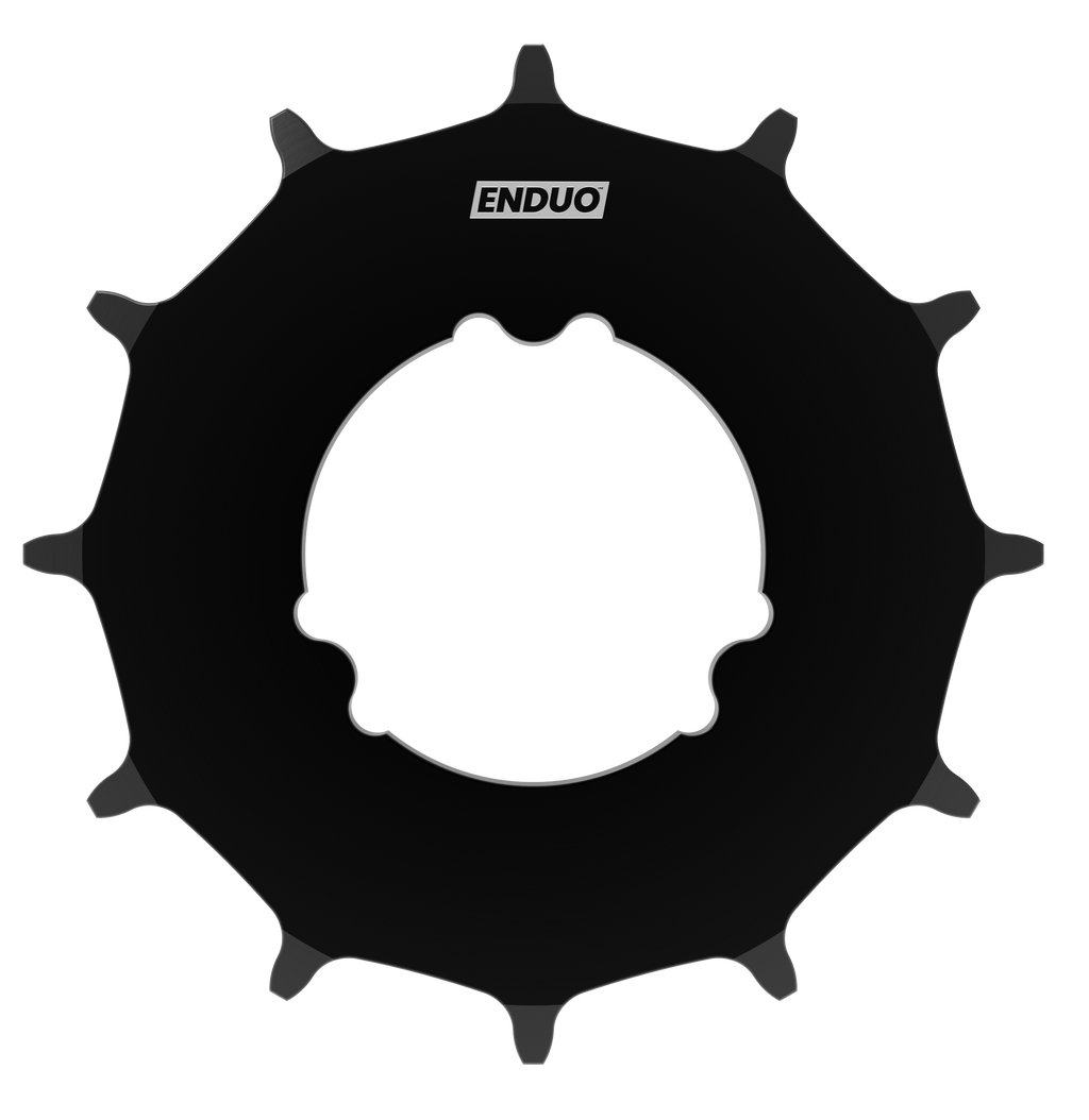 Enduo tandwiel 24t cargo nexus alfine - zwart