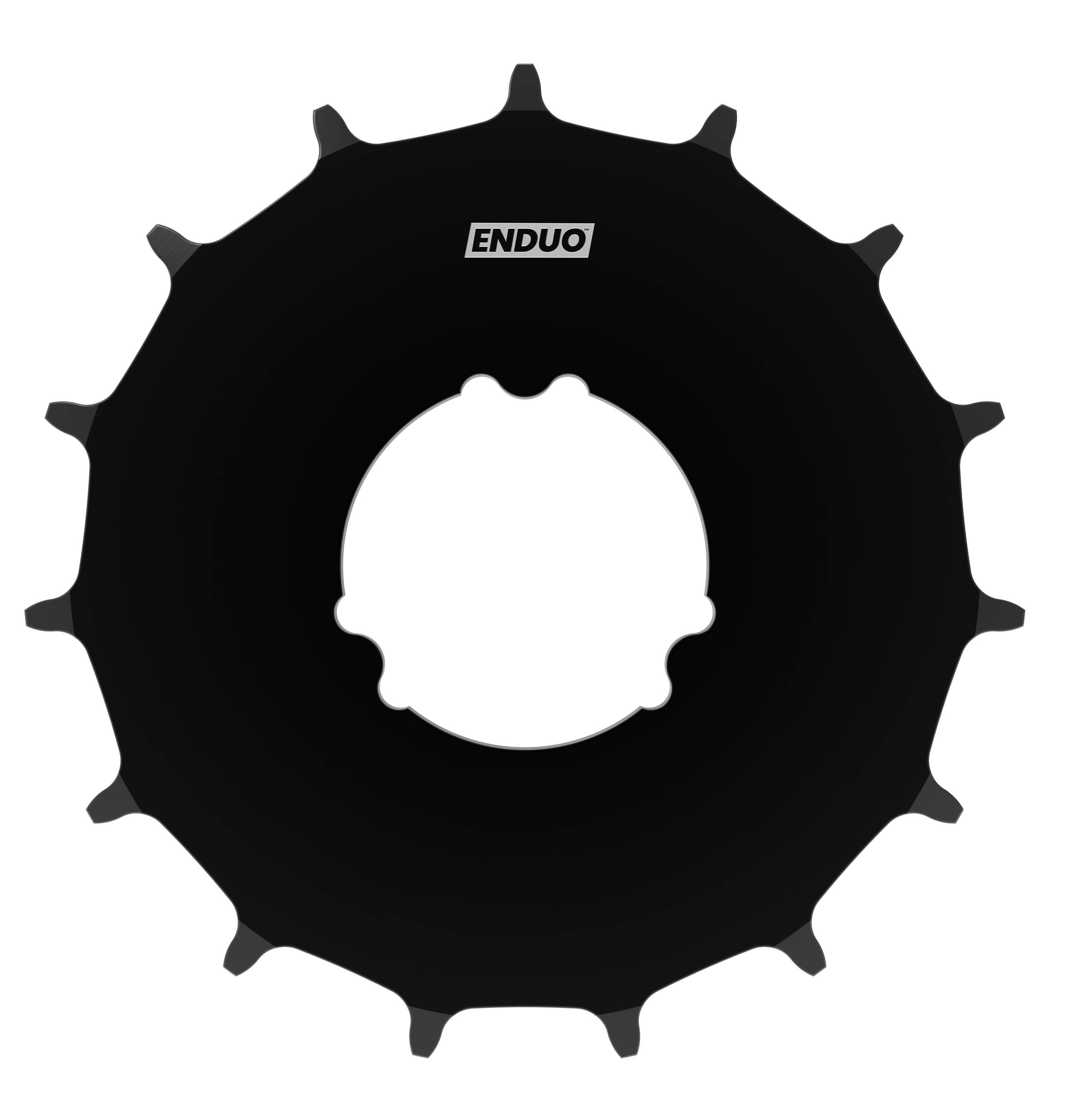 Enduo cargo Tandwiel 30T Enduo Cargo Alfine Nexus Sturmey Archer zwart