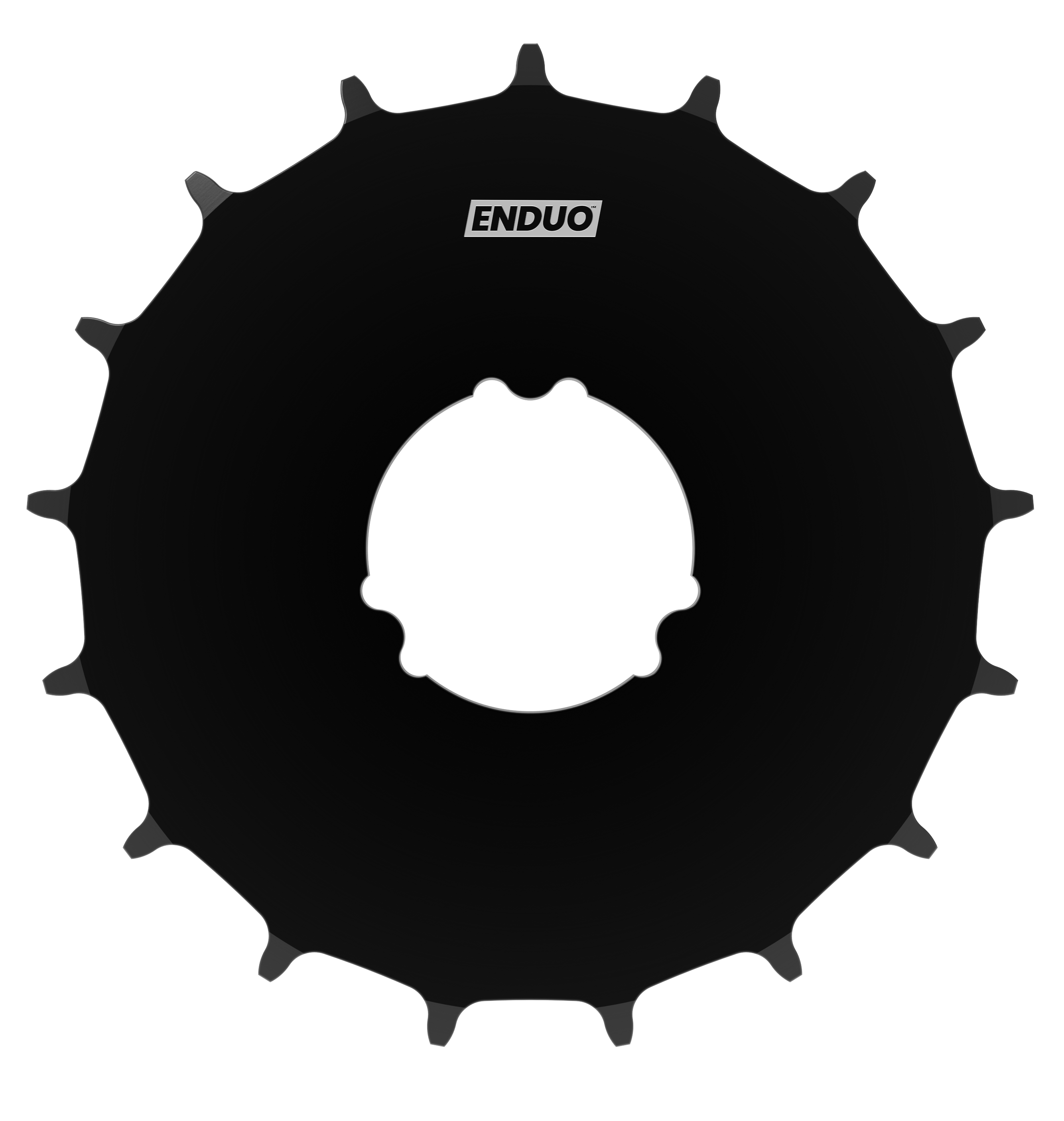 Enduo tandwiel 34t cargo nexus cl-45.5 - zwart