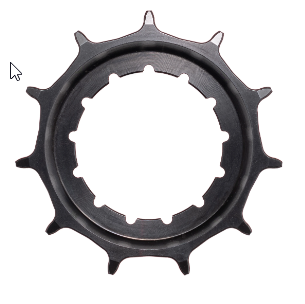 Enduo cargo tandwiel 24t rohloff cl-53.0-54.7 zwart