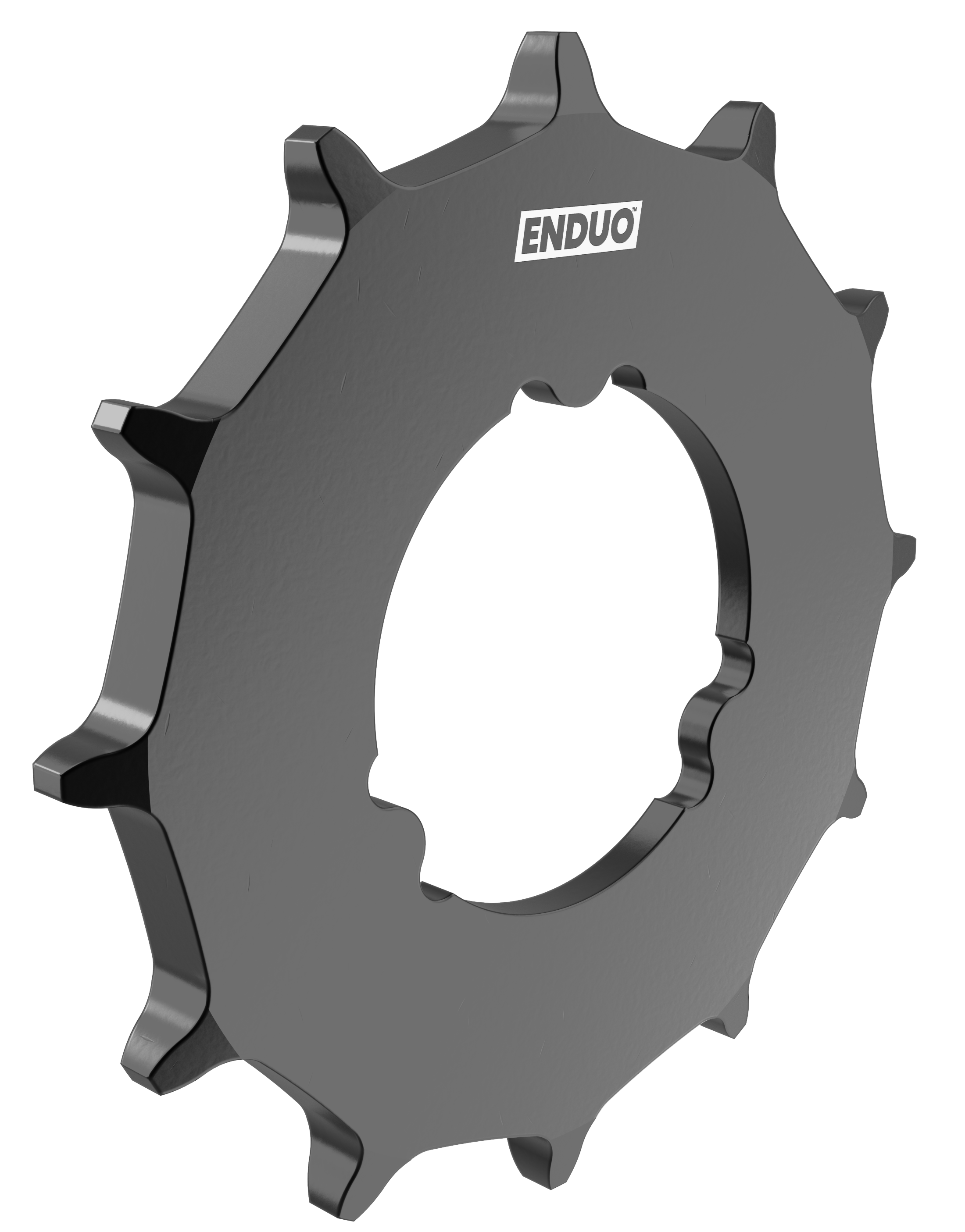 Enduo tandwiel 24t cargo nexus alfine - zwart