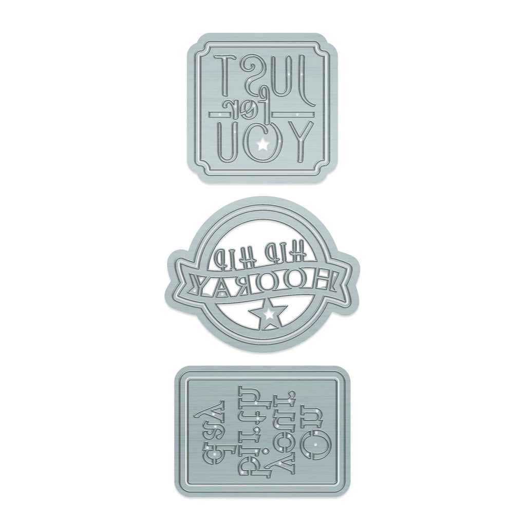 Tonic studios • essentials die set hooray summer sentiment
