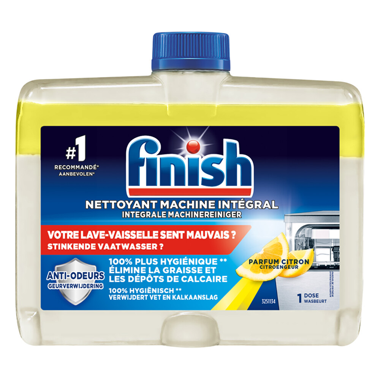 Finish 1071443 - integrale machinerei- niger citroen 250ml | 4 stuks