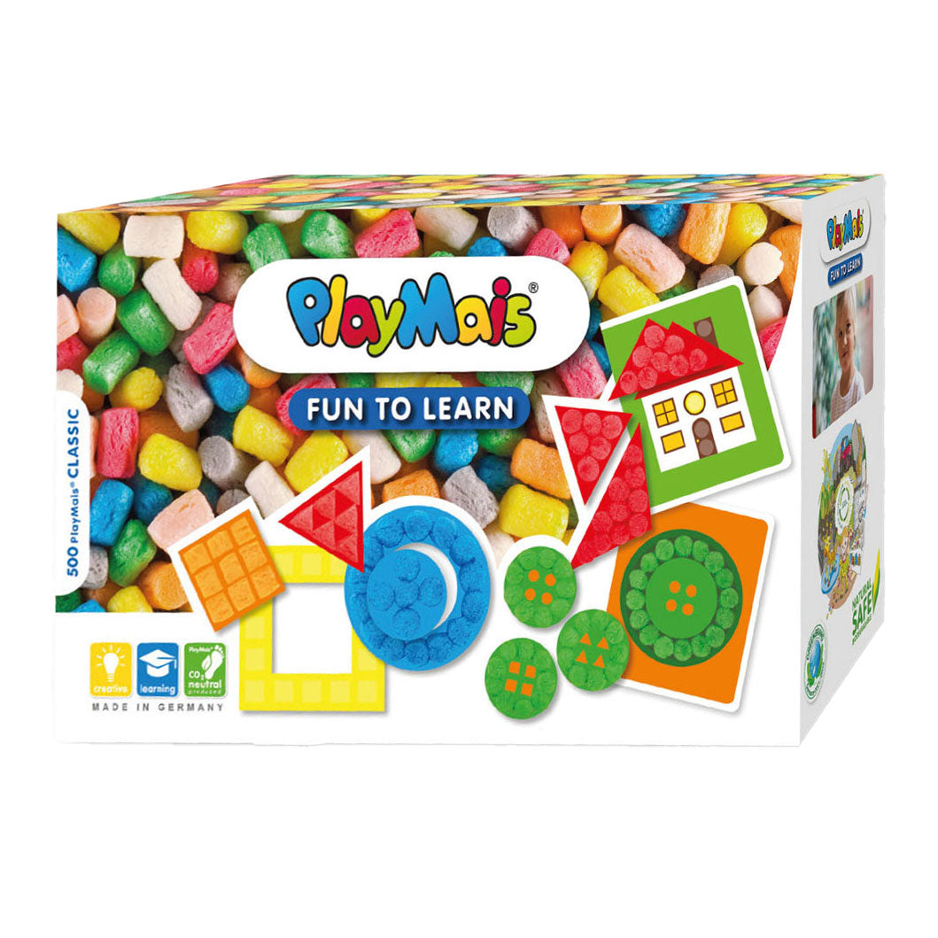 Playmais kleuren vormen