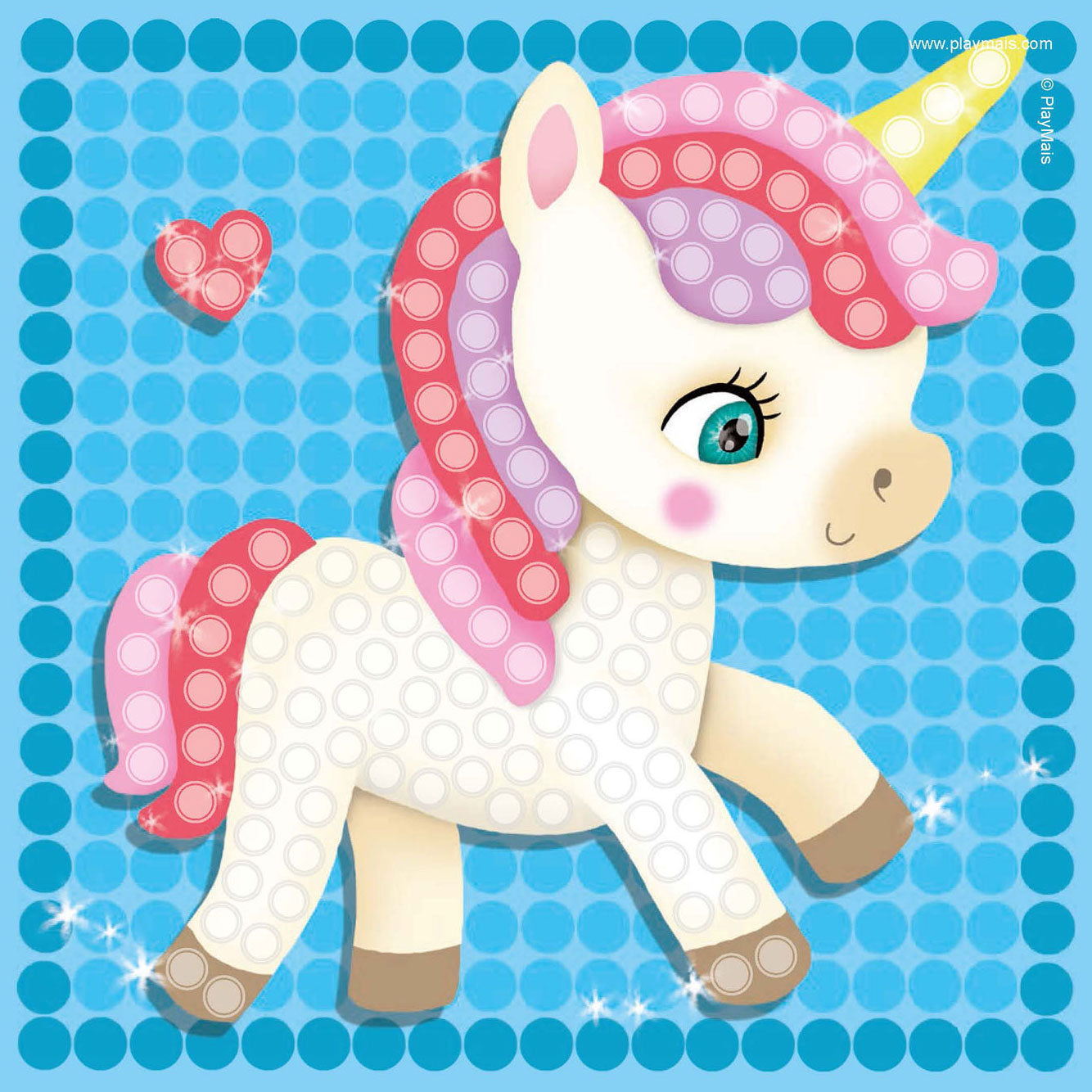Playmais Mosaik-Einhorn