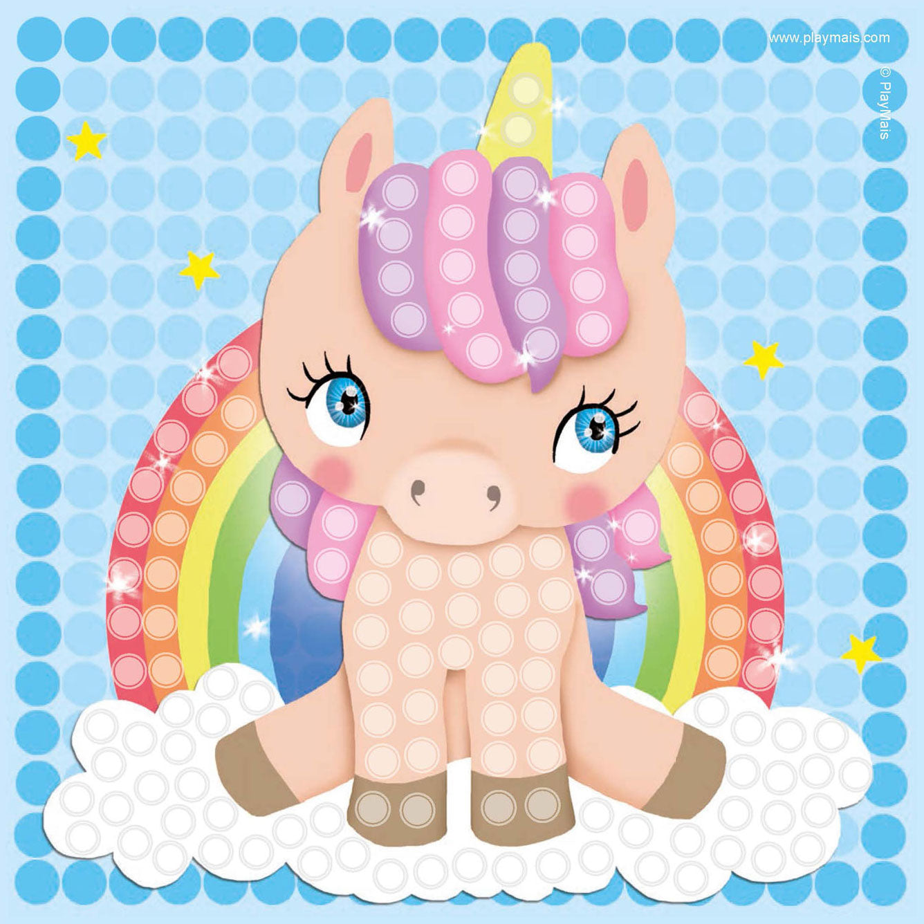 Playmais Mosaik-Einhorn