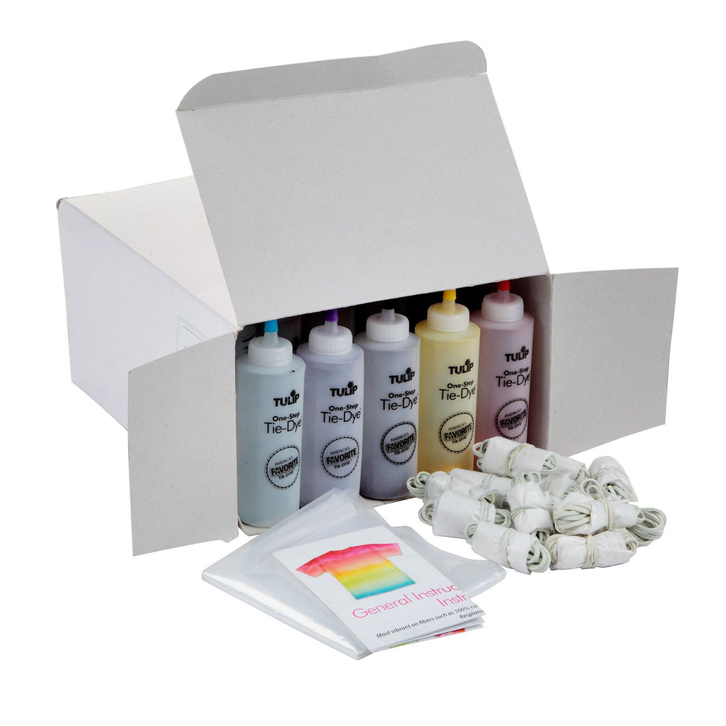 Tulip one-step tie dye tulip • tie-dye zomer feest kit 12 kleuren
