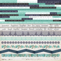 Kaisercraft • blue bay sticker sheet 30,5x30,5cm