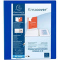 Presentatieringband v3440-bl 4-rings a4 63mm blauw