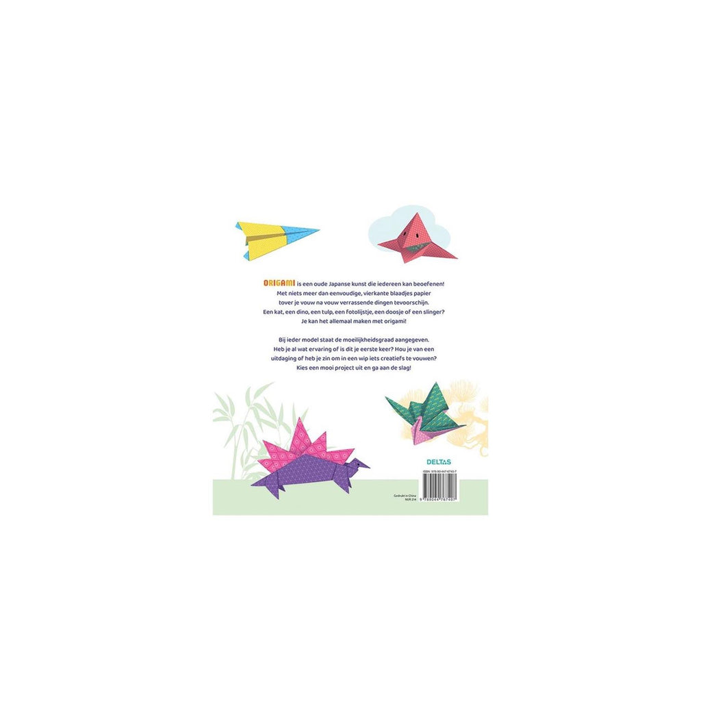 Deltas stap voor stap origami