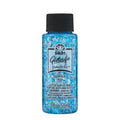 Folkart • glitterific pastels acrylic paint blue 59ml