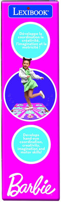 Lexibook elektronische, bluetooth en lichtgevende dansmat barbie met 6 spelmodi