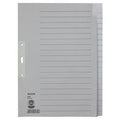 Tabbladen leitz grijs a4 20 tabs