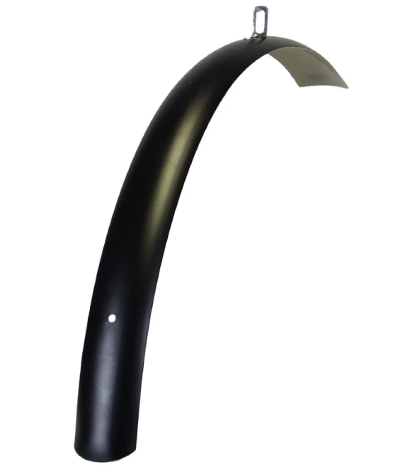Kgs Kotflügelset vorne, 28 Zoll, 55 mm, Aluminium, schwarz