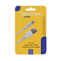 Tekmee oplaadkabel lightning usb 1m