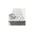 Ambiente tafelloper 40x150cm forest gnomes white
