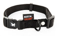 Martin-Halsband, verstellbar, Nylon, schwarz