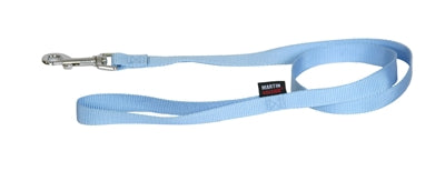 Martin Hundeleine aus einfachem Nylon, blau
