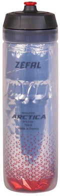 Zefal arctica bidon – inhoud: 750ml – polypropyleen – bpa vrij – zilver rood blauw