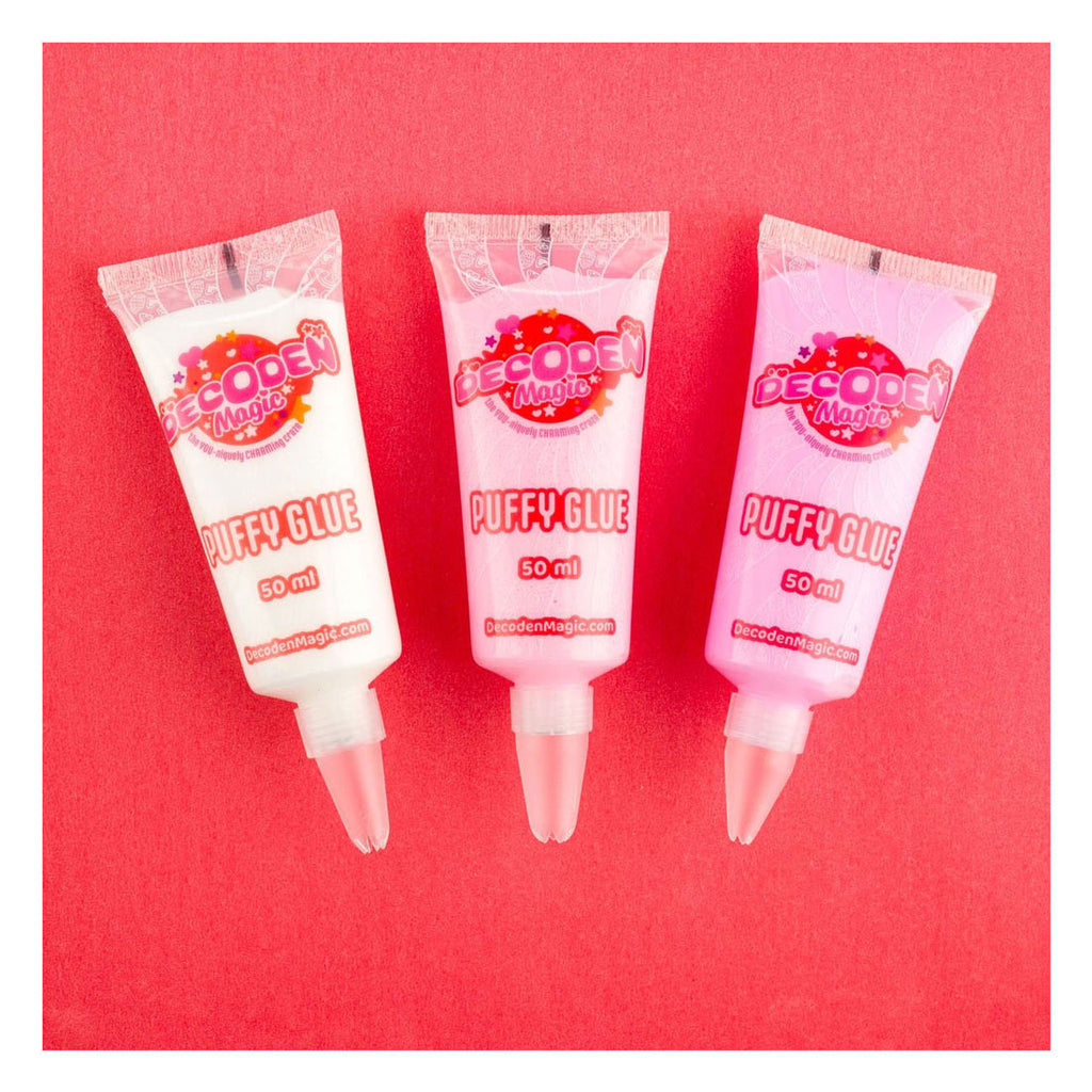 Gear2play decoden magic - deluxe: think pink creations puffylijm knutselpakket