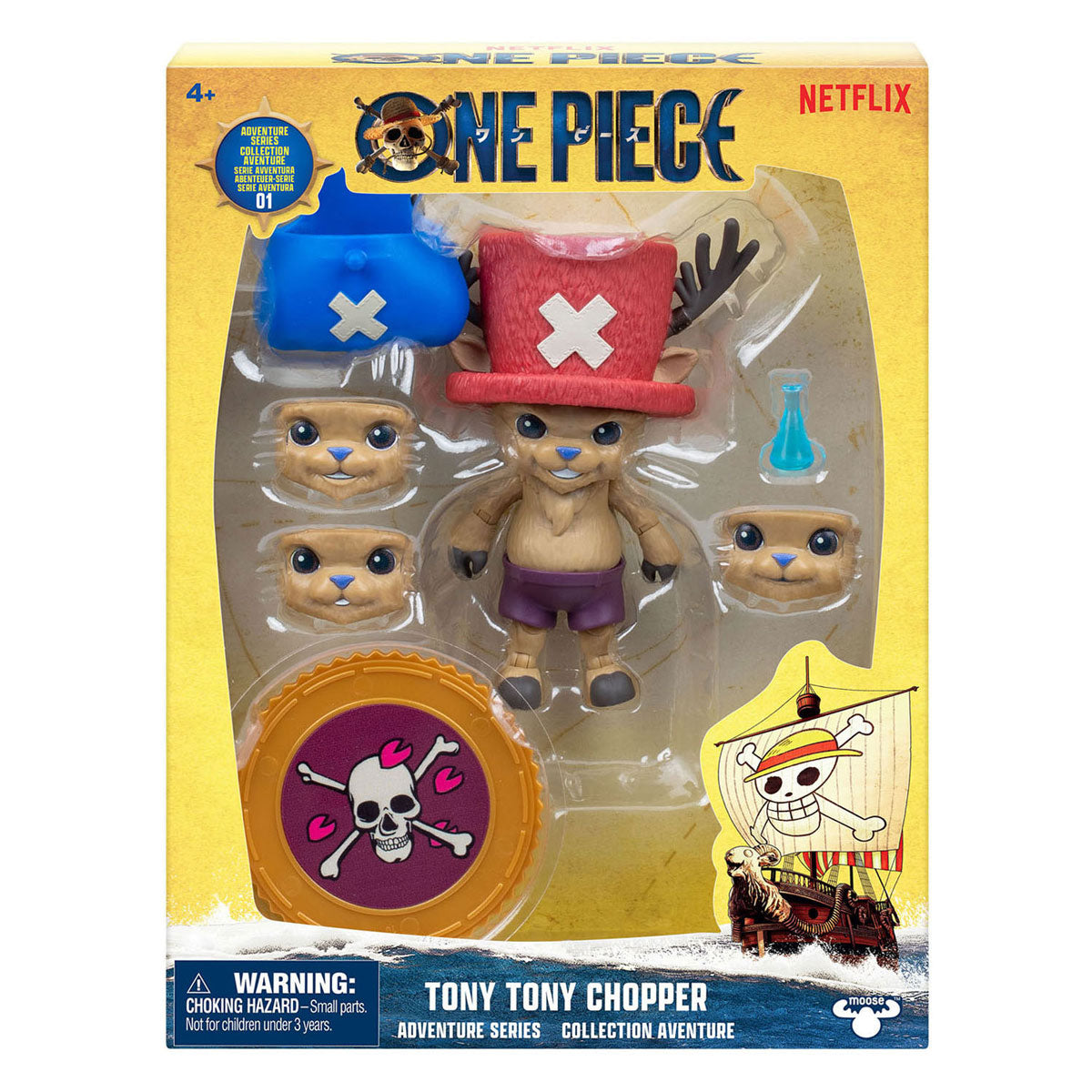 Moose toys one piece actie figuur chopper