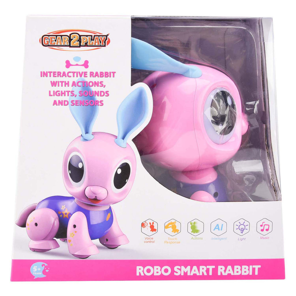 Gear2Play Roboter, intelligentes Kaninchen, interaktives Tier