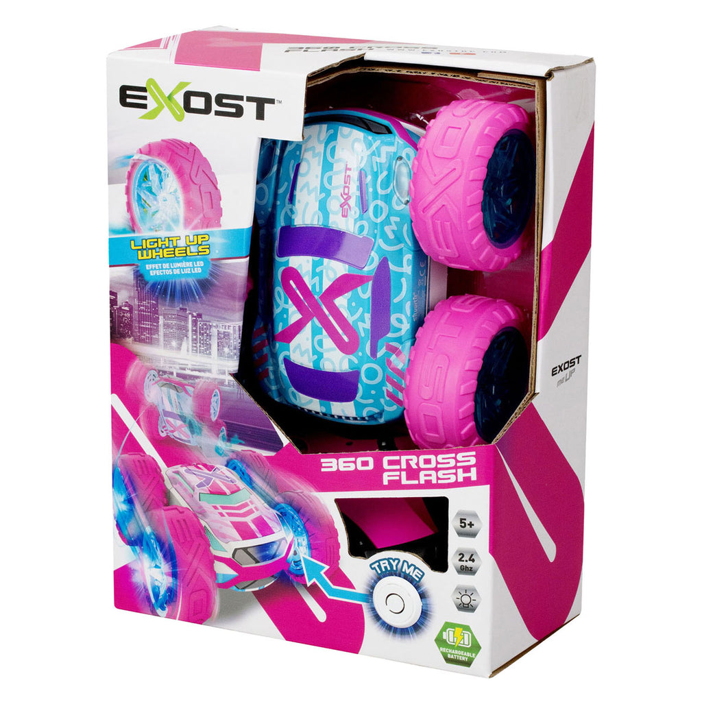 Spectron Exost RC 360 Cross Flash Amazon Pink ferngesteuertes Auto