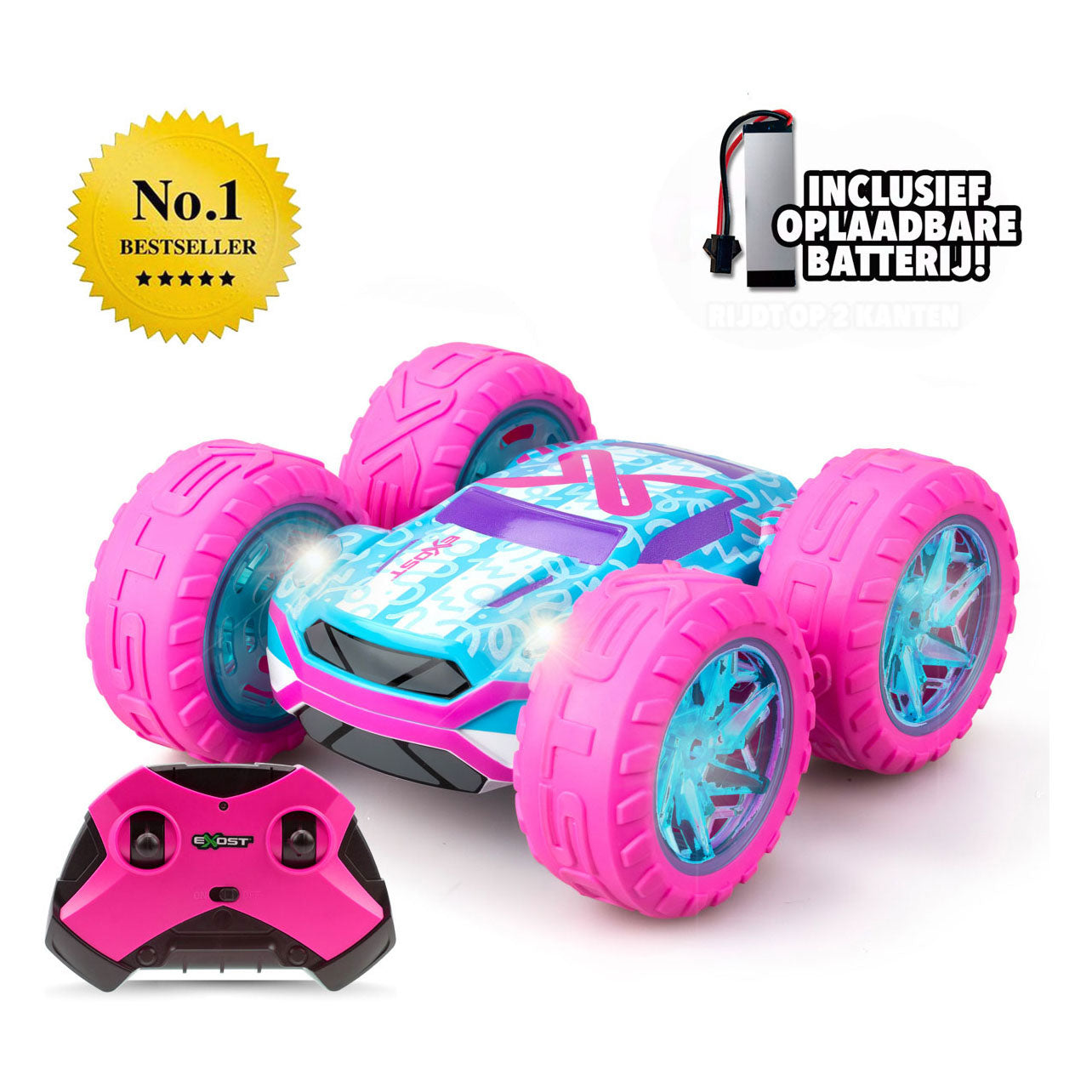 Spectron Exost RC 360 Cross Flash Amazon Pink ferngesteuertes Auto