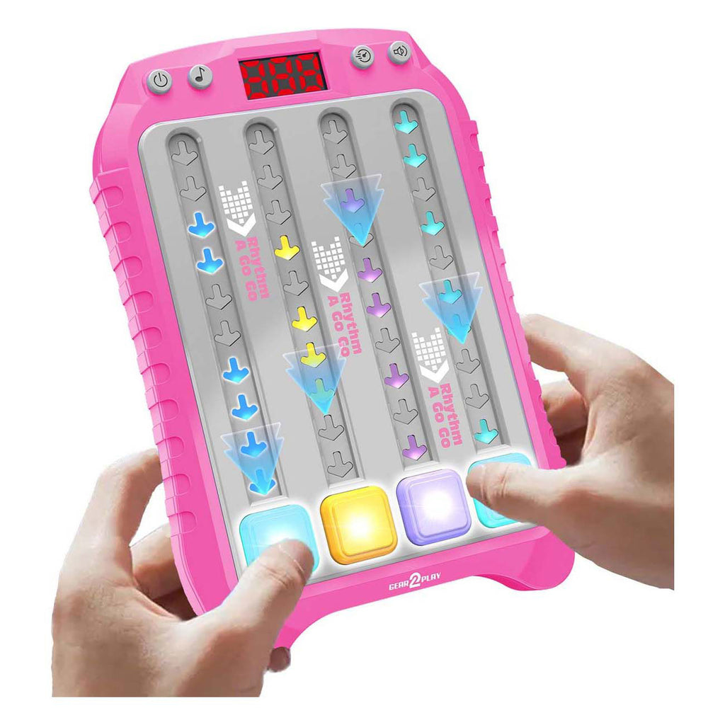 Gear2Play Rhythm a Go – Folge dem Rhythmusspiel (pink)