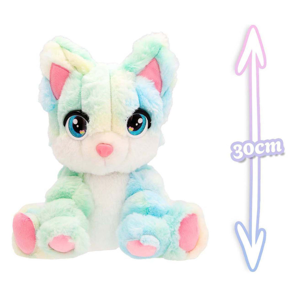 Spectron Cotton Cuties Kitty – duftendes Kuscheltier aus Zuckerwatte, 30 cm